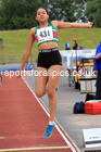 Womens under-20s long jumps, 2022 Northern Senior and Under-20 Champs., Wavertree Athletics Centre, Liverpool. Photo: David T. Hewitson/Sports for All Pics